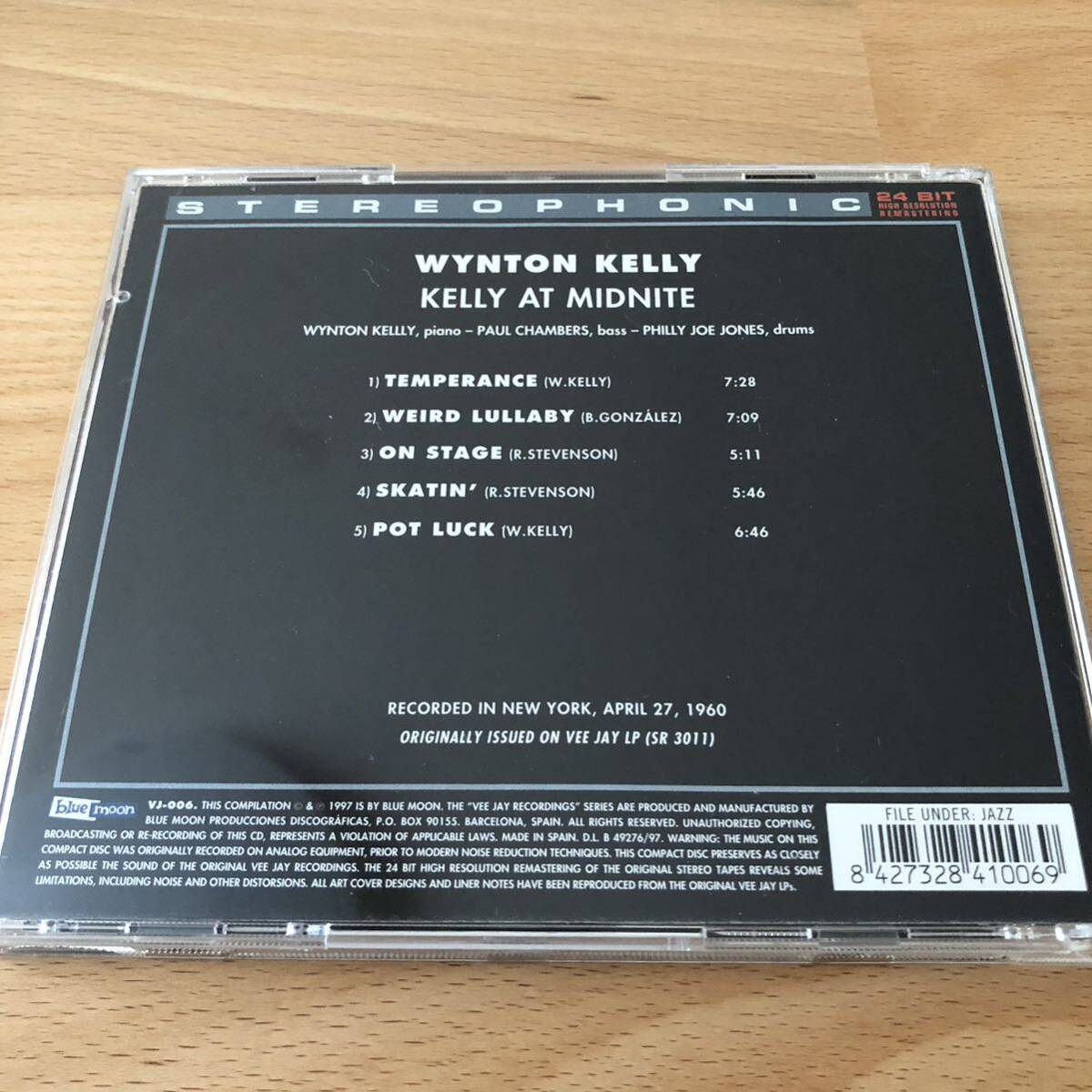【CD】ウィントン・ケリー／KELLY AT MIDNITEの画像2