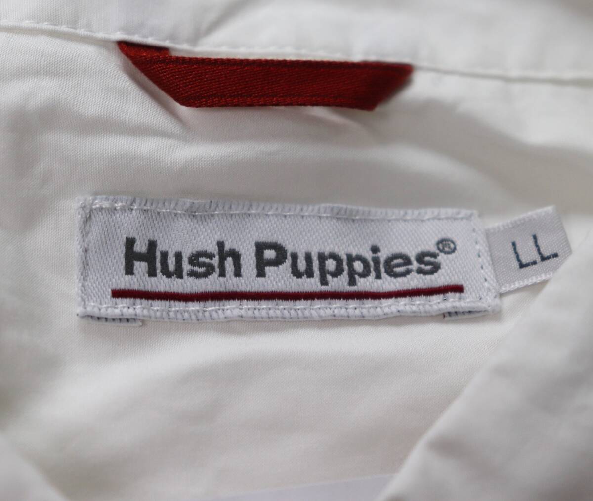 《Hush Puppies ハッシュパピー》新品 軽量 ロゴワッペン・パッチ付 ミリタリーシャツ ファティーグ LL A9783