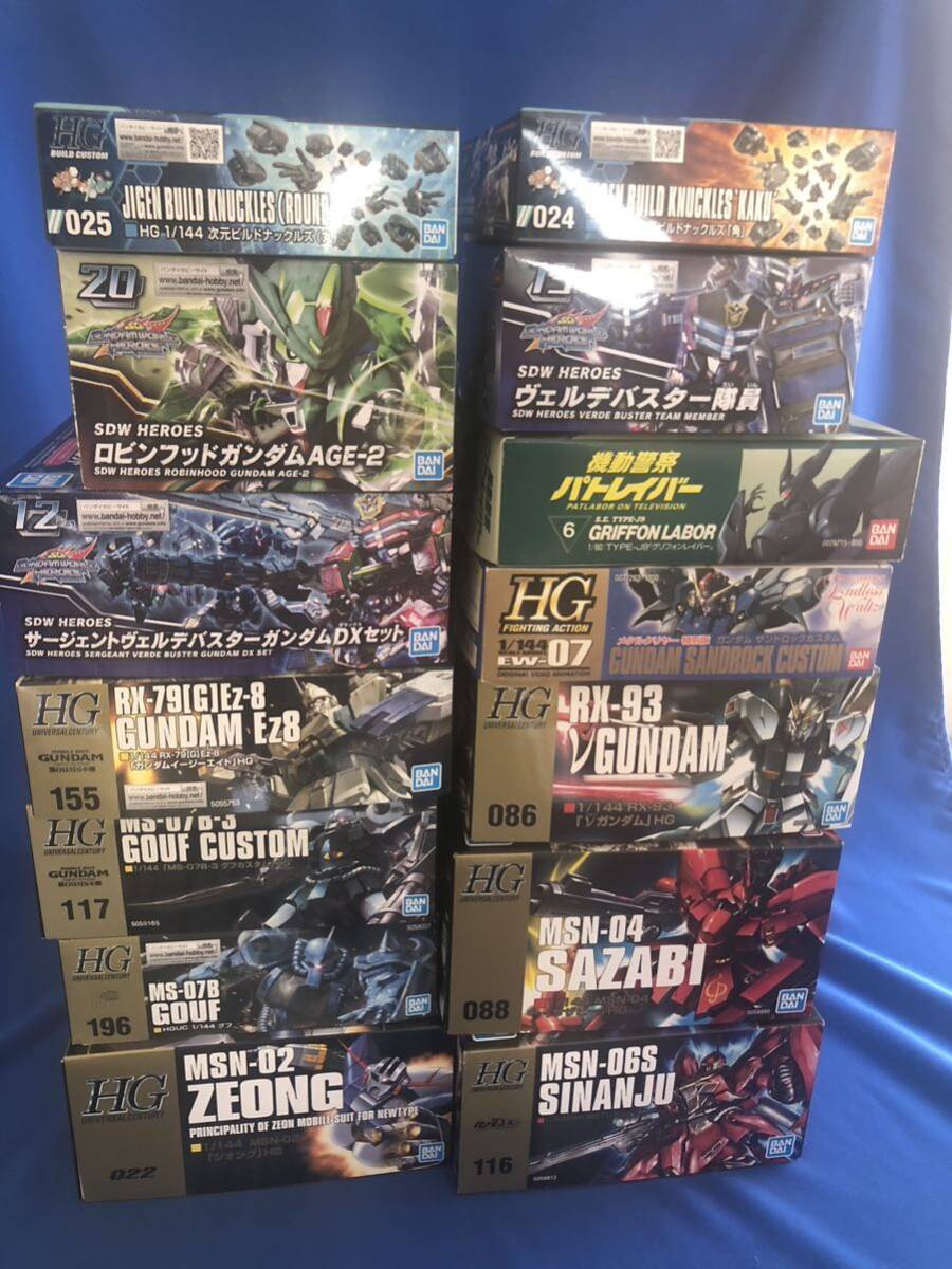 Yahoo!オークション - 未組立ガンプラ 詰合せ HGUC νガンダム Yahoo!オークション - 未組立ガンプラ 詰合せ HGUC νガンダム
