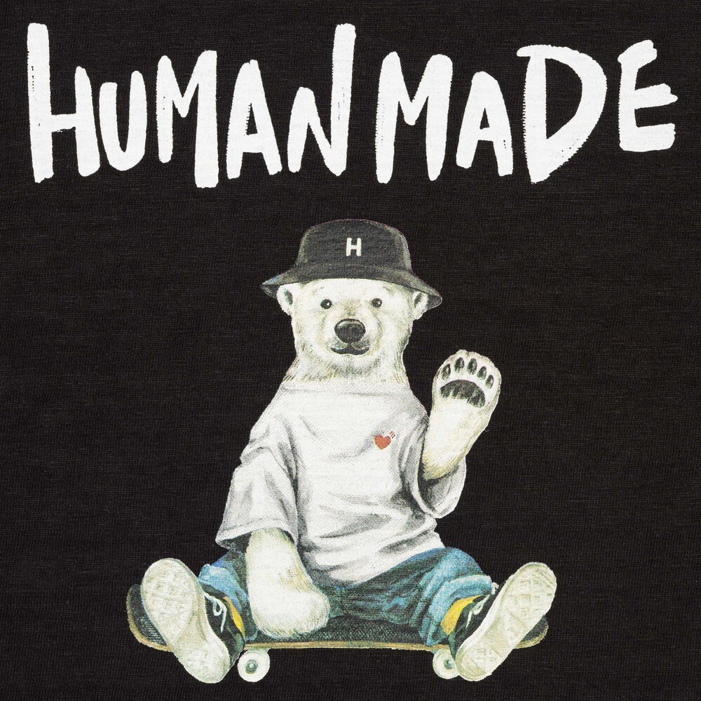 新品 2XL HUMAN MADE Graphic T-Shirt #16 Black ヒューマンメイド グラフィック Tシャツ #16 ブラック しろくま シロクマ 黒 半袖T シャツ_画像2