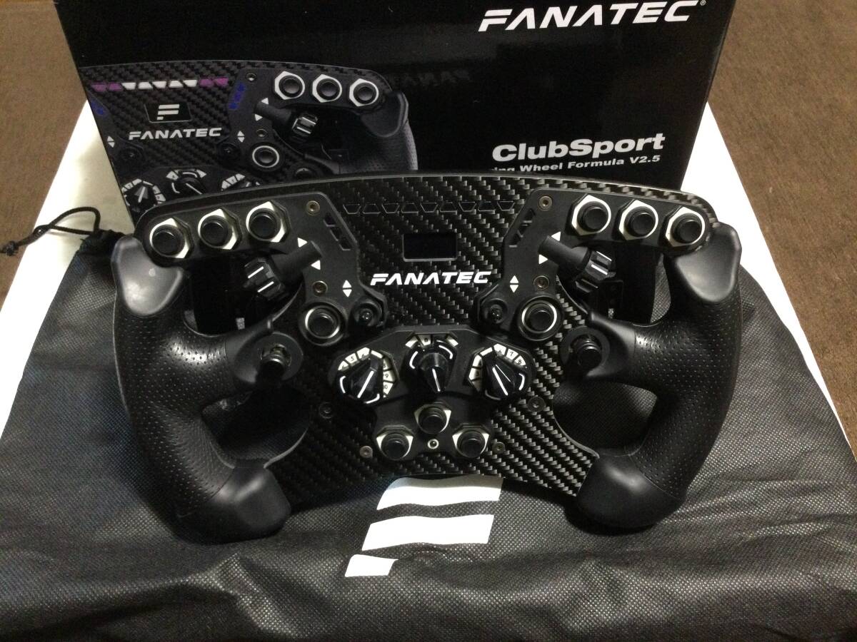 ファナテック FANATEC ClubSport Steering Wheel Formula V2.5 QR1の画像1