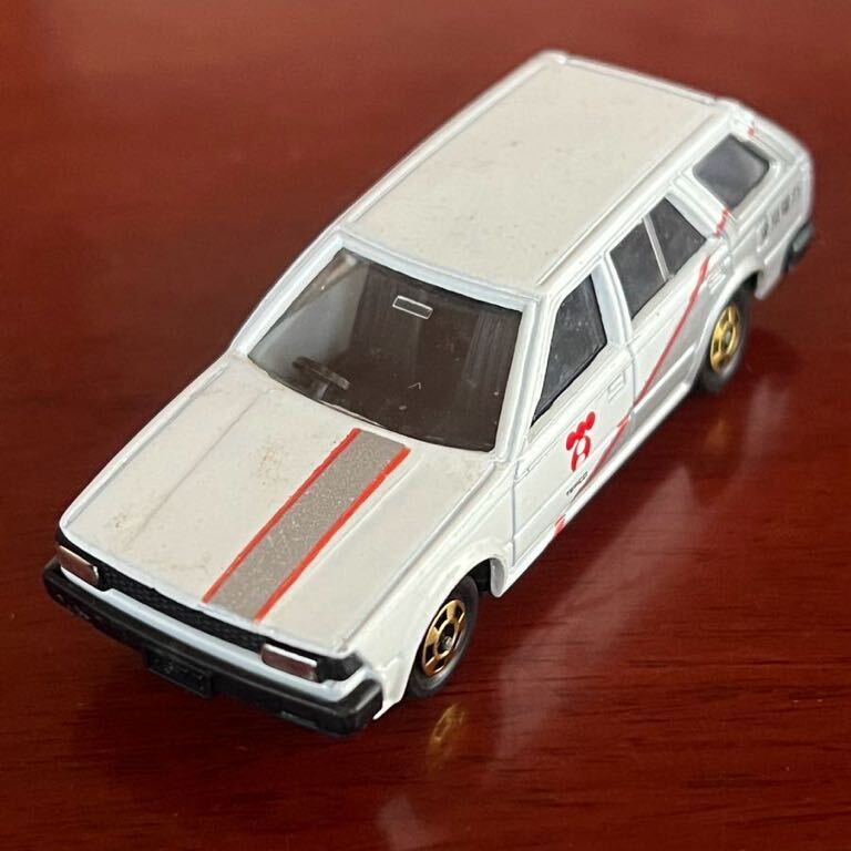 tomica トミカ 34 東京電力 TEPCO ニッサン ブルーバードワゴン 姉ヶ崎 特注 箱無し 当時物_画像1