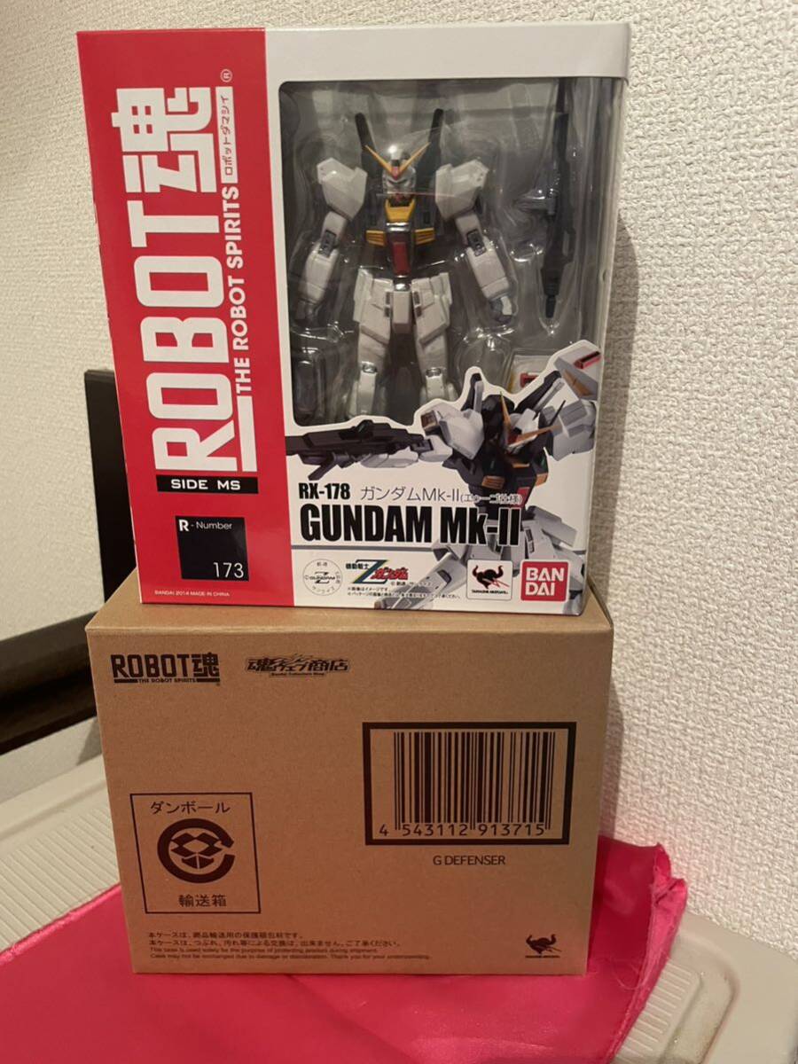 未開封2点 ROBOT魂 ガンダムMKⅡ マーク2 エゥーゴ仕様 Gディフェンサー ロボット魂 機動戦士Zガンダム