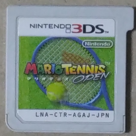3DS マリオテニス オープン (MARIO TENNIS OPEN) 【中古・ソフトのみ】即決_画像1