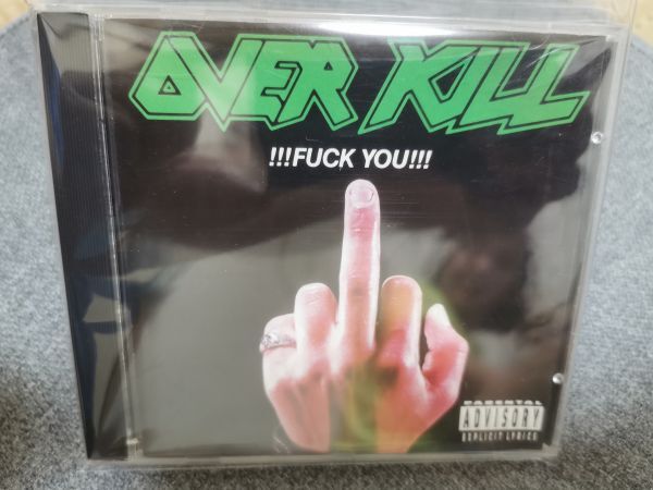 US産スラッシュ◆OVERKILL/!!!FUCK YOU!!!★オリジナル盤_画像1