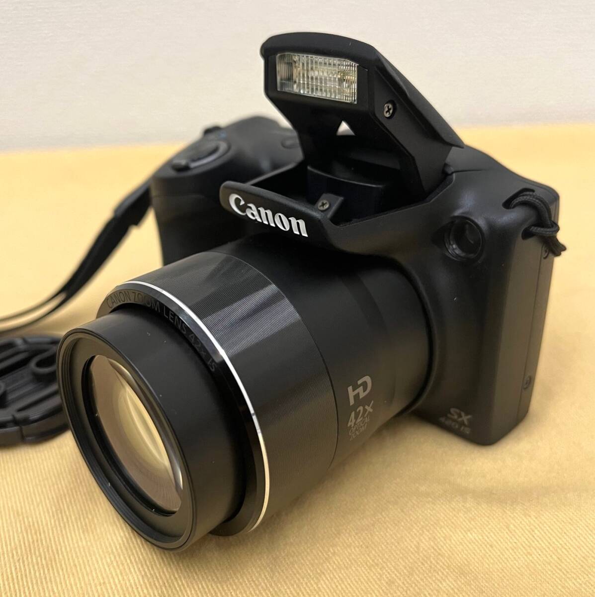 #1957【Canon】おすすめ『キャノン パワーショット SX-420iS』デジタルカメラ PowerShot メディア16GB付【中古品】_画像2