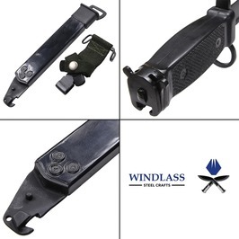 Windlass 模造刀 89式銃剣 陸上自衛隊 バヨネット スカバード ウィンドラス トレーナー 模造ナイフ 樹脂ナイフの画像7