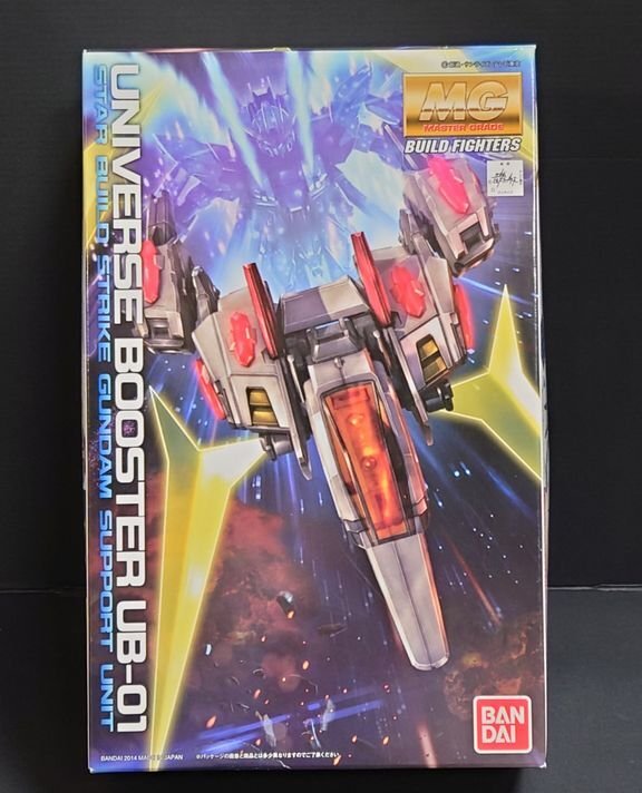 D338★1/100 MG UB-01 ユニバースブースター 「ガンダムビルドファイターズ」 未組立★_画像1