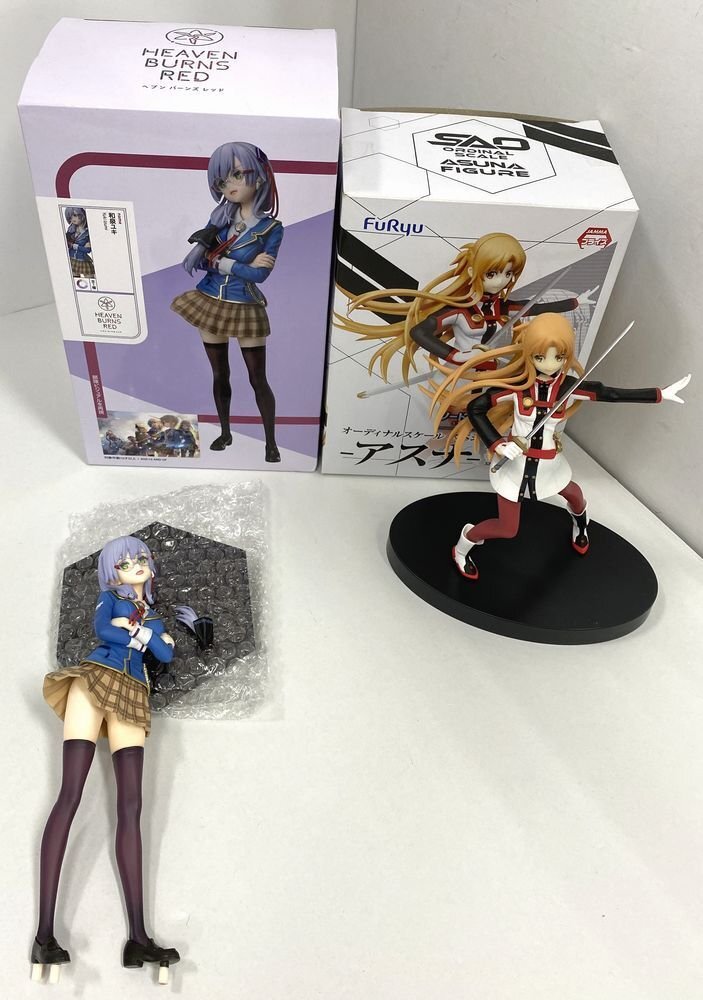 Qb029★Reゼロ ウマ娘 他 フィギュア ジャンク セット 未検品・未クリーニング 現状渡し イタミ有 中古 同梱不可★の画像2