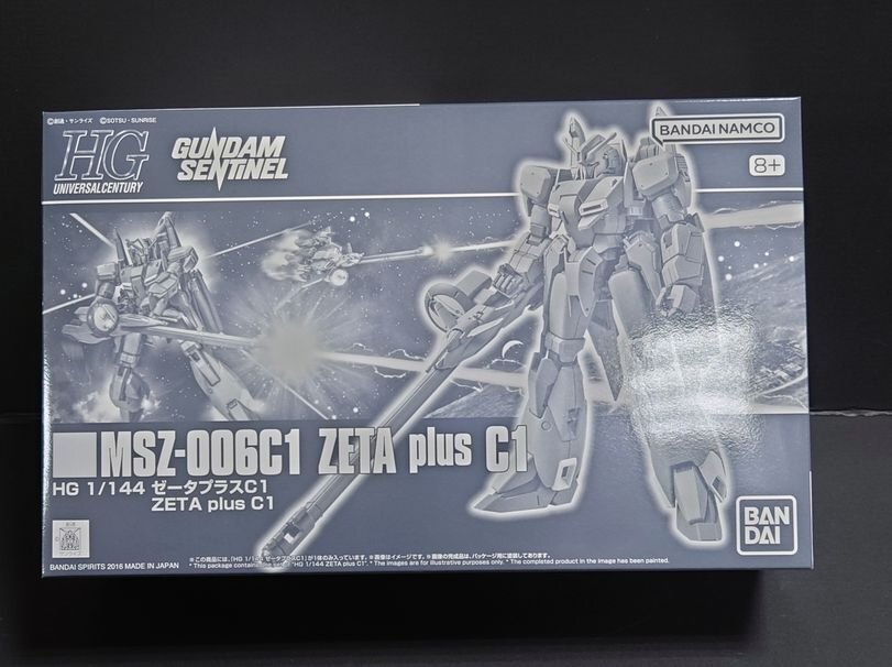 D347★1/144 HGUC MSZ-006C1 ゼータプラスC1 「ガンダム・センチネル」 プレミアムバンダイ限定 未組立★_画像1