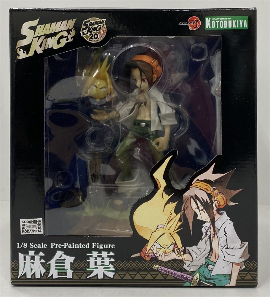 Ig963★ARTFX J 麻倉葉 「シャーマンキング」 1/8 PVC製塗装済み完成品 フィギュア コトブキヤ 中古★の画像1