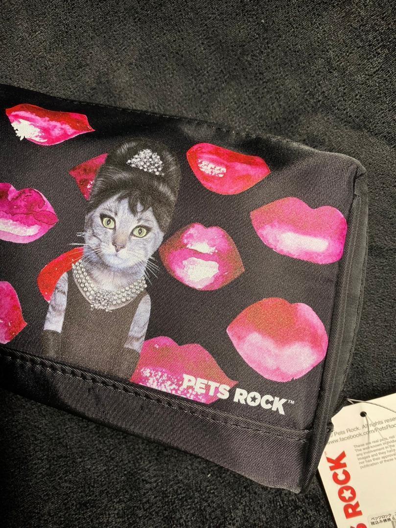 【新品/未使用】Pets Rock スクエアポーチ オードリーヘップバーン_画像4