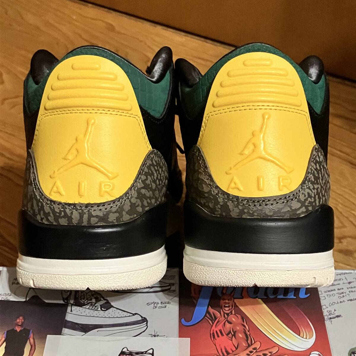 1円～ 27.5cm 美品 Nike Air Jordan 3 Retro SE Animal Instinct 2.0 CV3583-003 ナイキ エアジョーダン 3 アニマル 1 2 4 5 の画像6