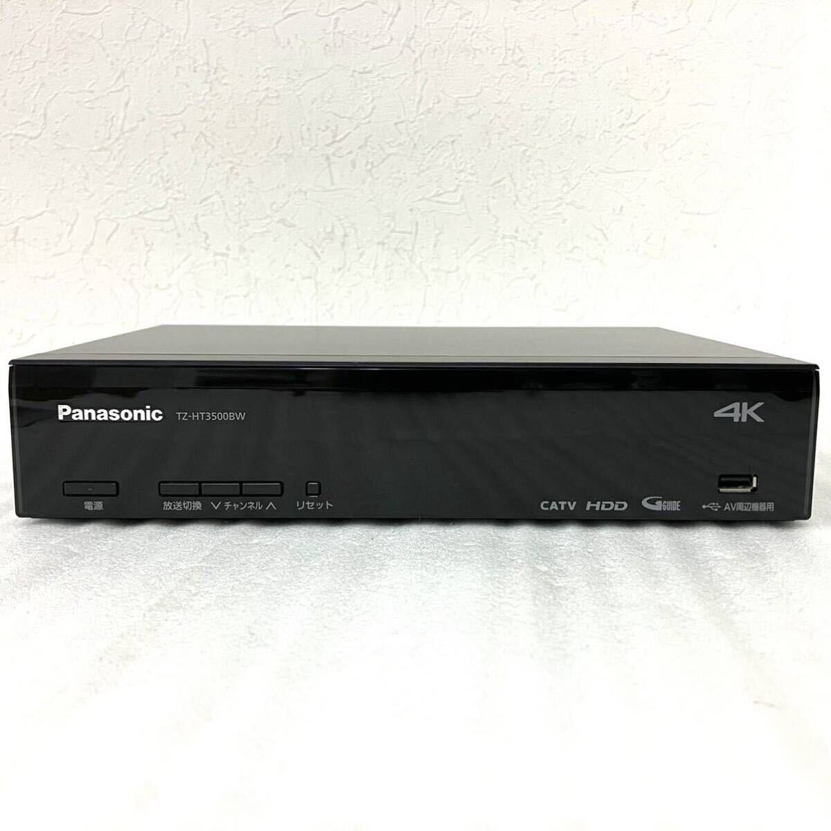 Panasonic Panasonic CATV цифровой STB TZ-HT3500BW тюнер BS CS HDD жесткий диск 4K тюнер 