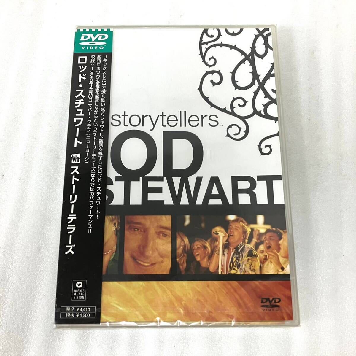 未開封 美品 ロッドスチュワート DVD ストーリーテラーズ 国内盤 ROD STEWART storytellers 洋楽_画像3