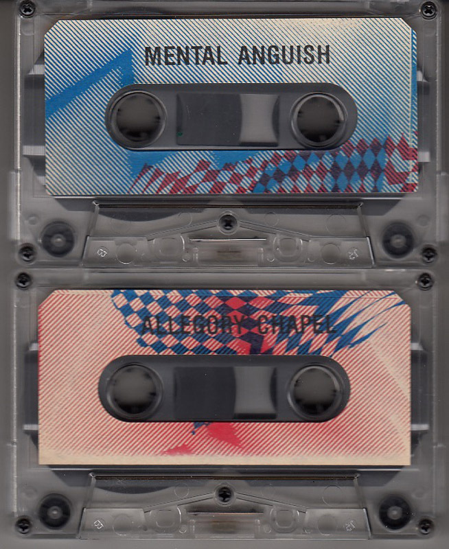 [ кассета x 2]MENTAL ANGUISH / ALLEGORY CHAPEL[1989 год /100шт.@ ограничение / буклет есть ]
