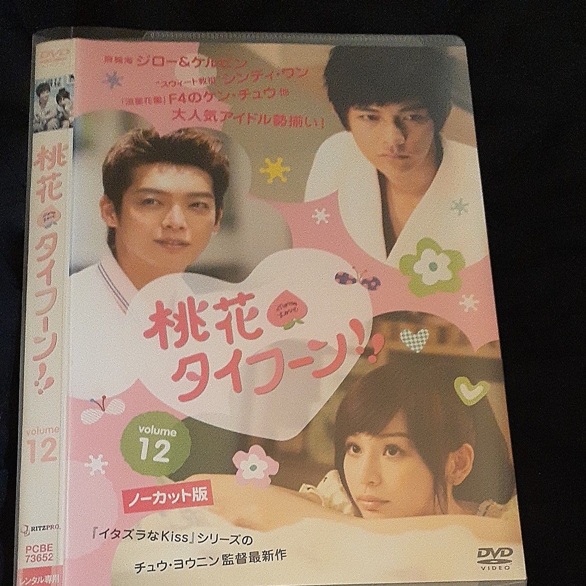 桃花タイフーン！！ ノーカット版 全12巻 [DVDレンタル版]　台湾ドラマ