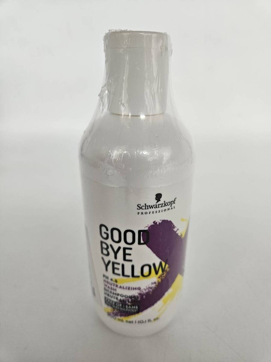 1円スタート 未開封 Schwarzkopf シュワルツコフ GOOD BYE YELLOW グッバイ イエロー Collar Shampoo カラーシャンプー_画像1