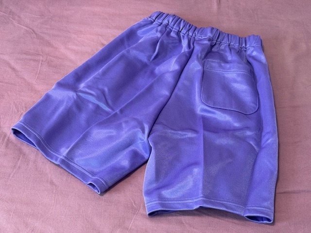 marutaka　マルタカ　クォーターパンツ　青紫　サイズLL　未使用品　綿裏　学販_画像2