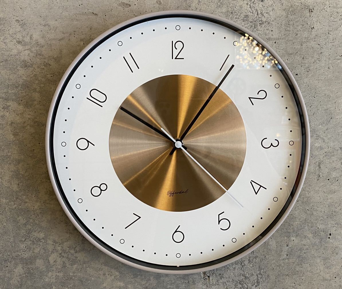 HM wall clock スウィープ式(検索,ミッドセンチュリー,イームズ,ビンテージ,50's,60's,北欧,ハワードミラー,ACME,ビンテージ時計,クロック_画像2