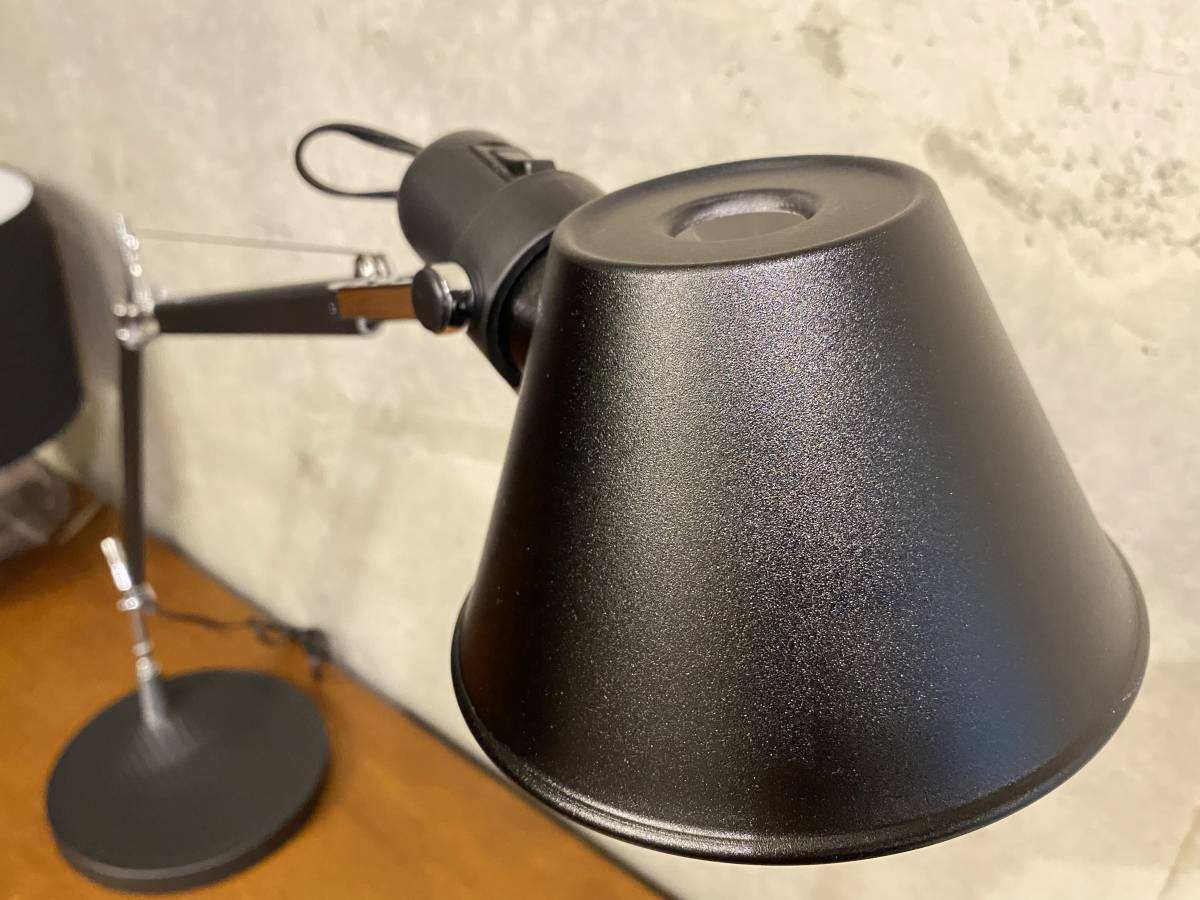 Tolomeo desk lamp/black(検|製図ランプ,ミッドセンチュリー,midcentury,トロメオデスクライト,設計用,ワークライト,ビンテージ,_画像4