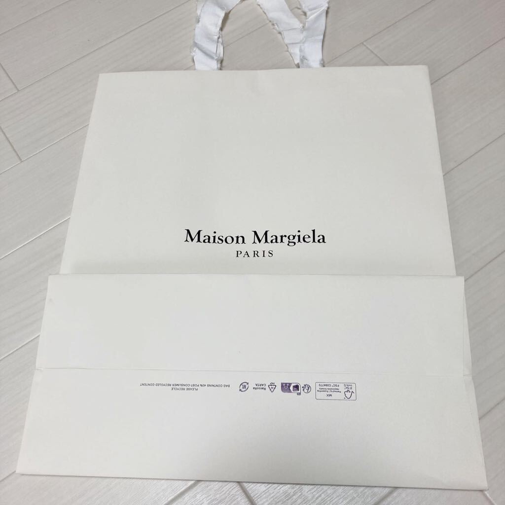 Maison Margiela Maisonメゾンマルジェラ ショッパー　紙袋 マルジェラ エコ ショップ袋 大きめ 大 39×45マチ18_画像4