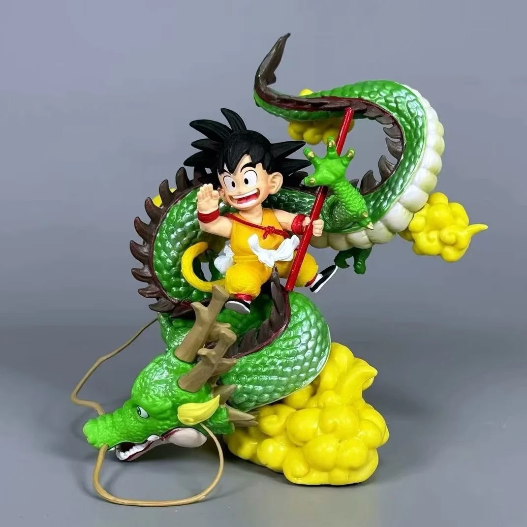 ■ ドラゴンボール ☆【神龍 孫悟空】■ 約13cm 0.3kg 海外限定 漫画風 PVC 箱なしの画像10