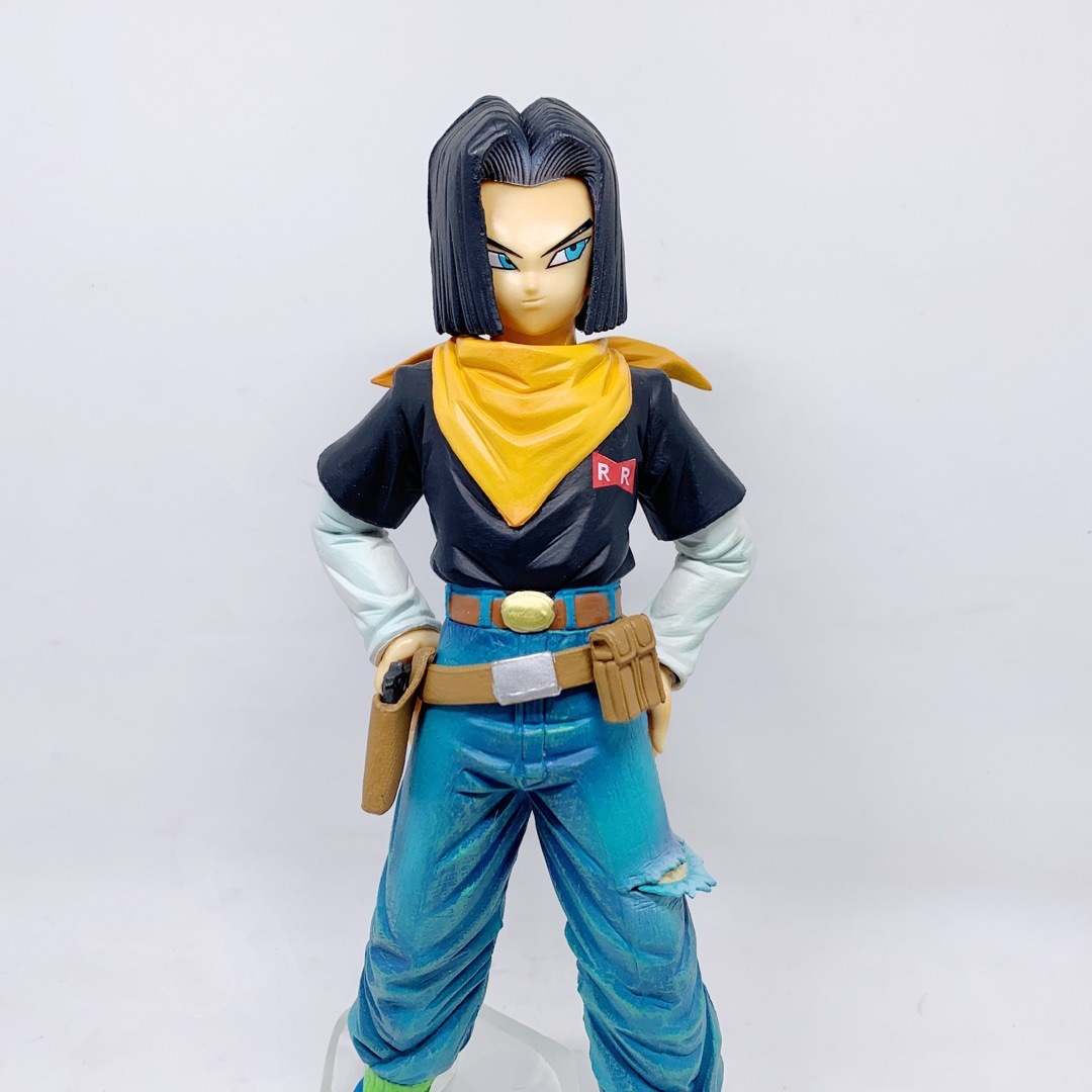 ■ ドラゴンボール ☆【人造人間17号】■ 約24cm 0.6kg 海外限定 漫画風 PVC 箱なしの画像3