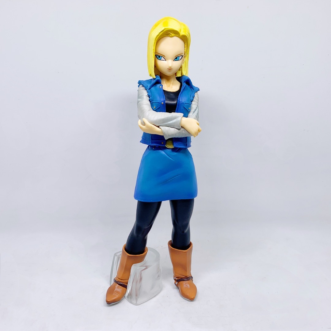 ■ ドラゴンボール ☆【人造人間18号】■ 約24cm 0.4kg 海外限定 漫画風 PVC 箱なしの画像1