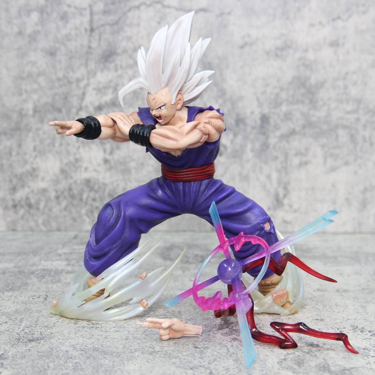 ■ ドラゴンボール ☆【孫悟飯】■ 約22cm 0.7kg 海外限定 漫画風 PVC 箱なしの画像8