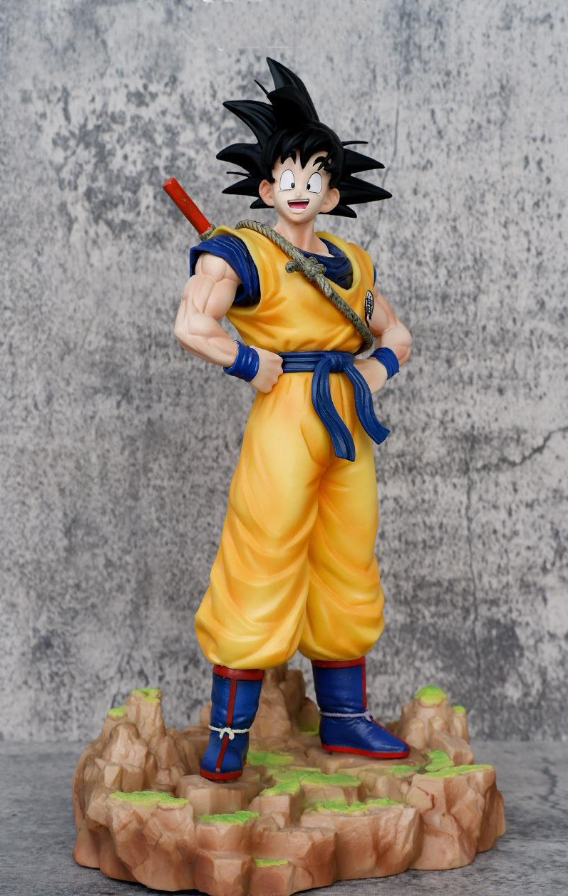 ■ ドラゴンボール ☆【孫悟空 】■ 約32cm 1.1kg 海外限定 漫画風 PVC 箱なしの画像1