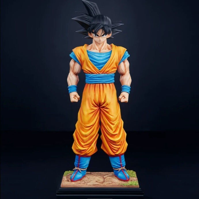 ■ ドラゴンボール ☆【孫悟空】■ 約50cm 2.1kg 海外限定 漫画風 PVC 箱なし_画像7