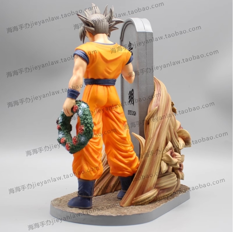 ■ ドラゴンボール ☆【孫悟空 鳥山明 追悼記念】■ 約24cm 1.6kg 海外限定 漫画風 PVC 箱なし_画像7