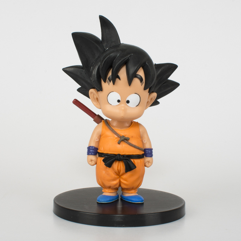 ■ ドラゴンボール ☆【孫悟空+チチ】■ 約17cm 0.5kg 海外限定 漫画風 箱なし_画像5