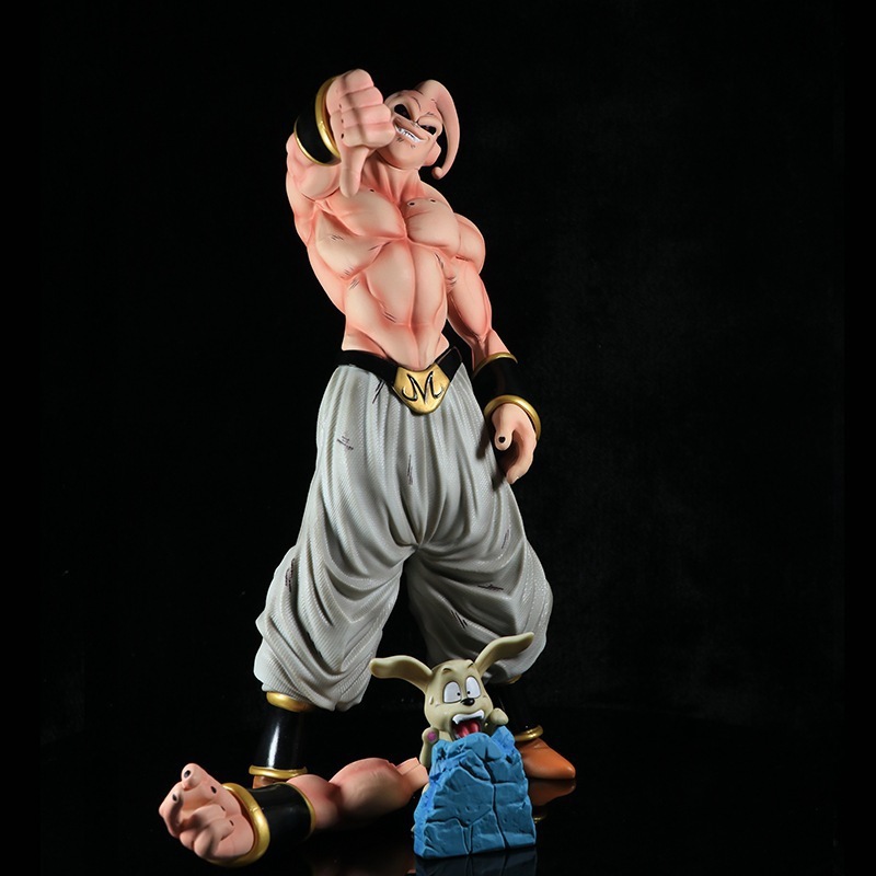 ■ ドラゴンボール ☆【魔人ブウ】■ 約36cm 1.6kg 海外限定 漫画風 PVC 箱なし_画像3