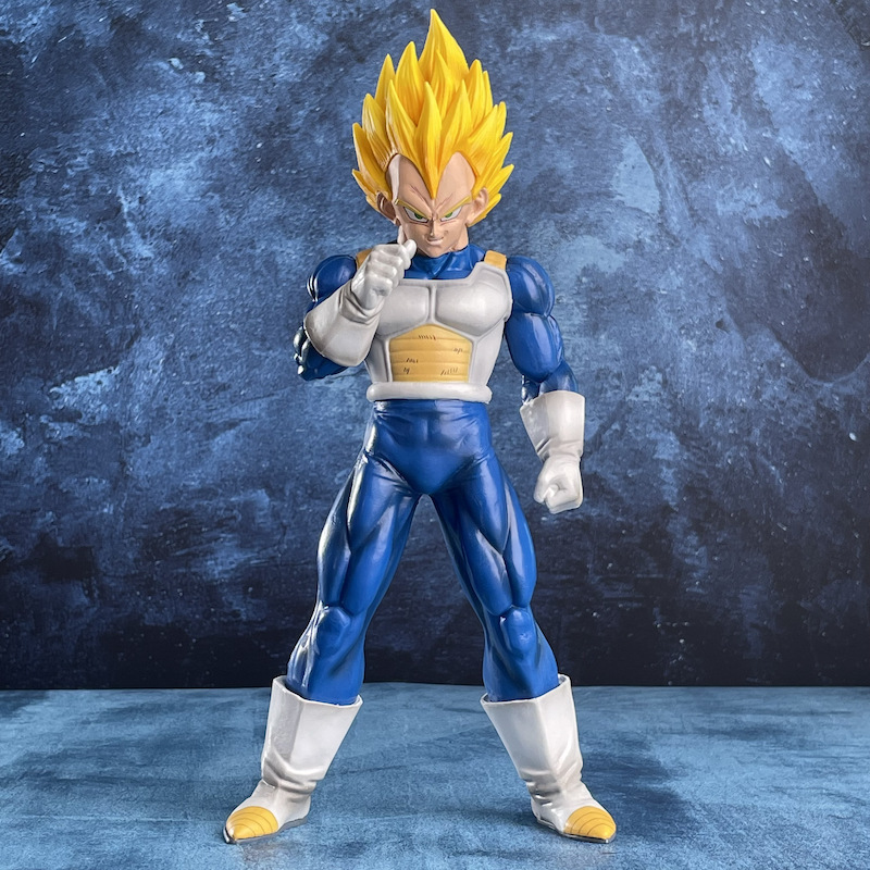 ■ ドラゴンボール ☆【ベジータ】■ 約30cm 0.6kg 海外限定 漫画風 PVC 箱なし_画像1