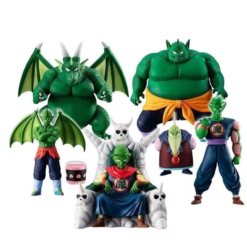 ■ ドラゴンボール ☆【ピッコロ大魔王一味完全セット】■ 約10cm 0.6kg 海外限定 漫画風 PVC 箱なしの画像1