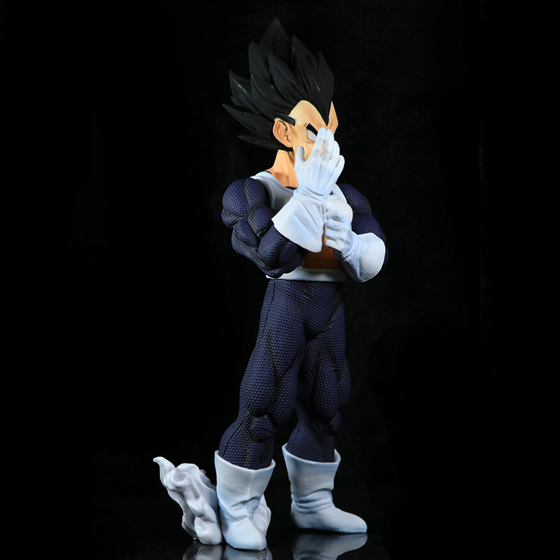 ■ ドラゴンボール ☆【ベジータ】■ 約30cm 0.75kg 海外限定 漫画風 PVC 箱なし