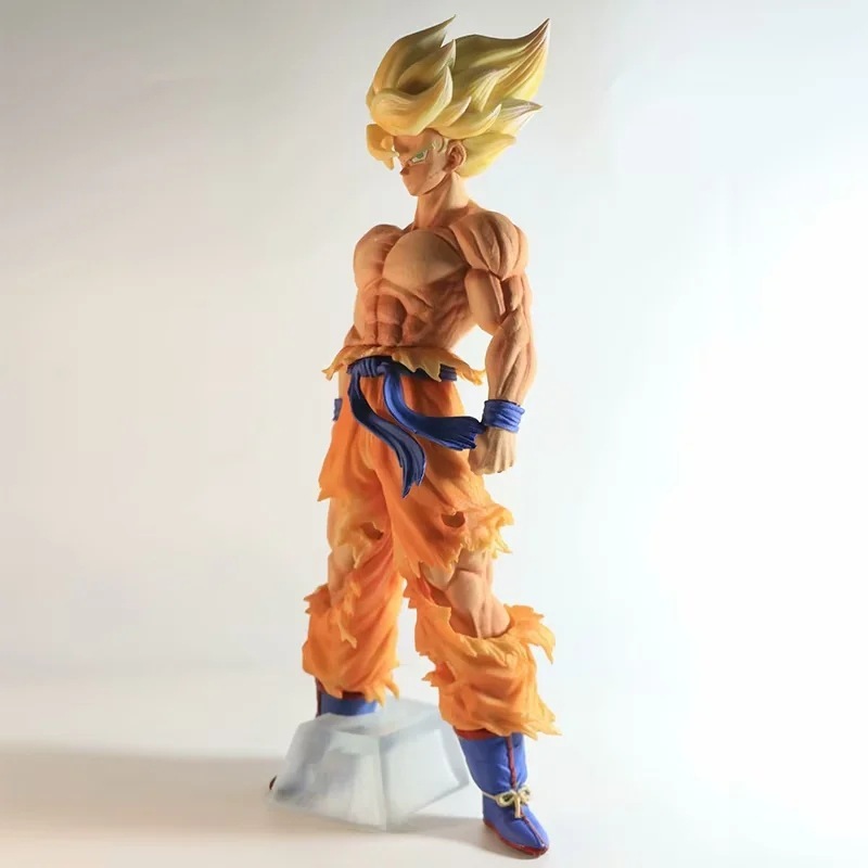 ■ ドラゴンボール ☆【初超 超サイヤ人 孫悟空】■ 約43cm 1.6kg 海外限定 漫画風 PVC 箱なしの画像2