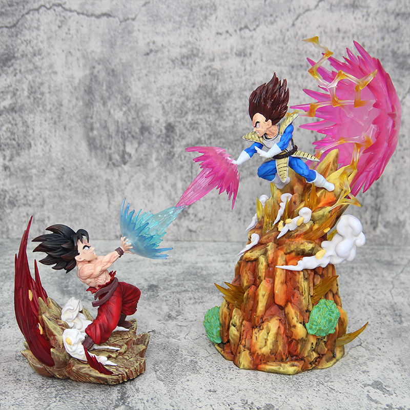 # Dragon Ball *[ Monkey King VS Vegeta ]# approximately 24cm 1.5kg abroad limitation manga manner PVC box none 