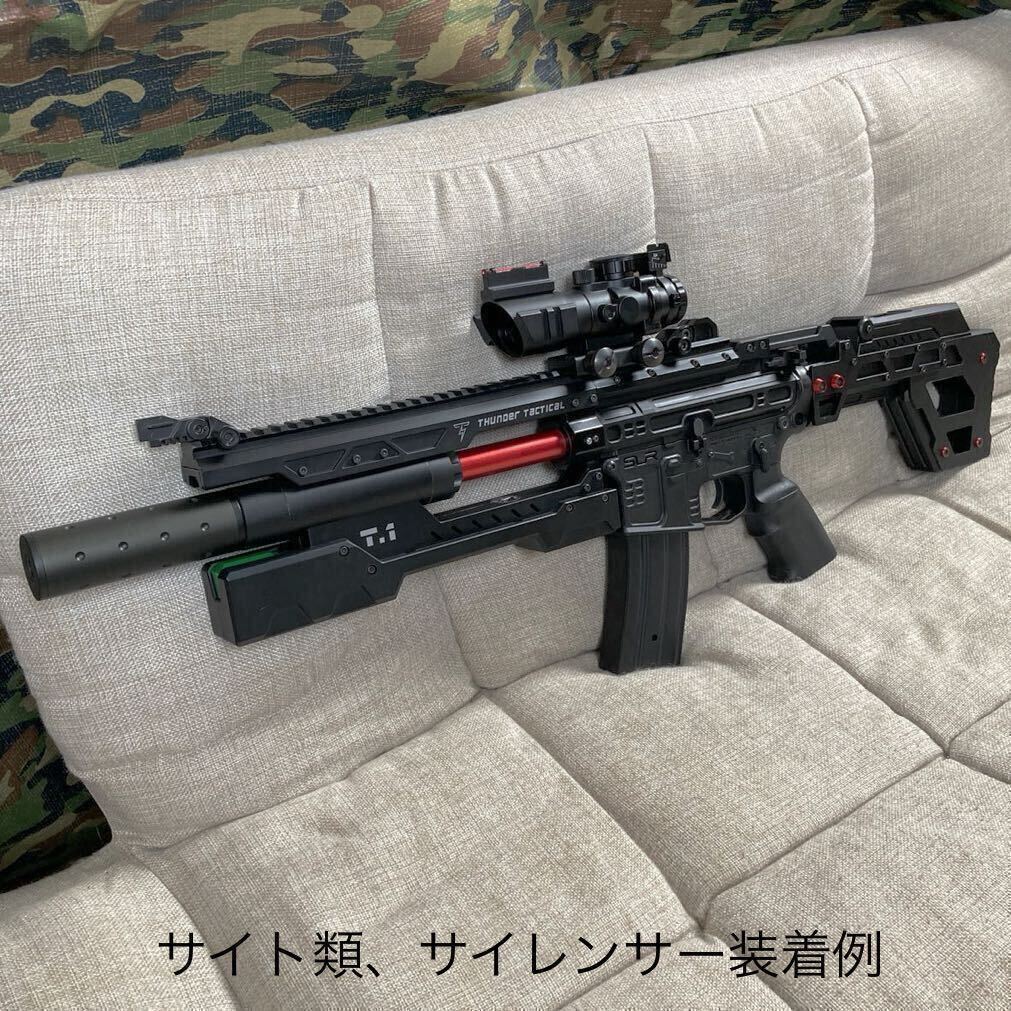 M4カスタム　THUNDER TACTICAL T1 サンダータクティカル　ARP MP5 SR HK AK VSR次世代 M16 CQB RIS MOD SCAR G36 M14 XR5_画像1