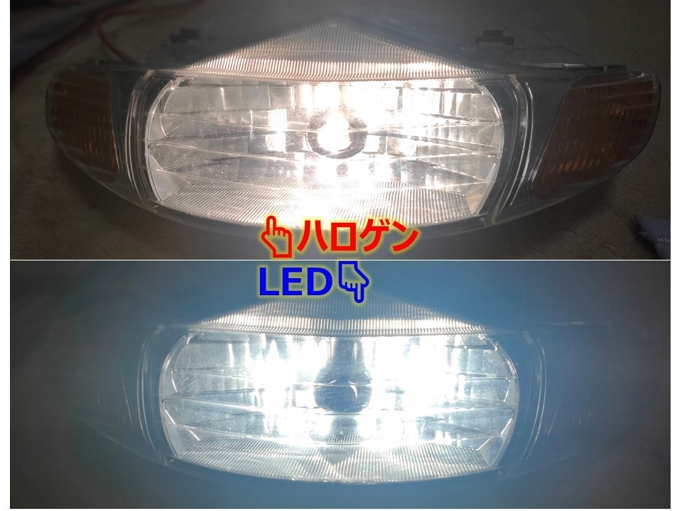 PH11 バイク LED ヘッドライトバルブ Hi/Low切替 ホンダ ライブ スマート リード ディオ Dio ZX AF34 AF35 AF62 AF63 AF68 タクトの画像9