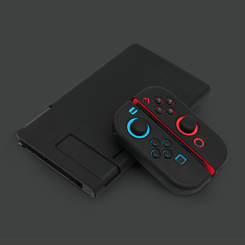 Nintendo switch カバー　ケース 任天堂　スイッチ 保護カバー tpu ソフトカバー　ブラック22