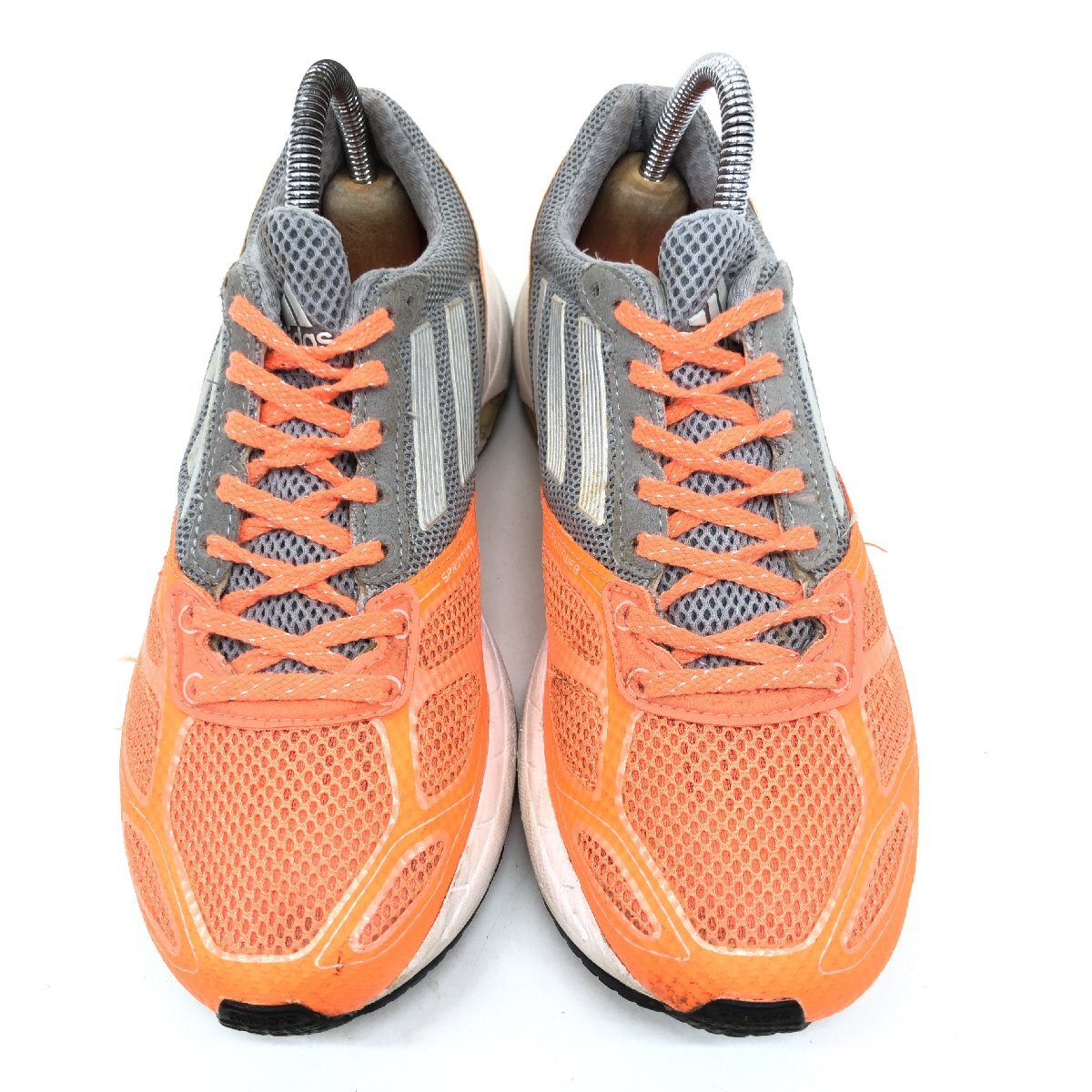 *adidas Adidas Adi Zero ton po6 mesh running shoes 23cm neon orange sneakers jo silver g training for women 