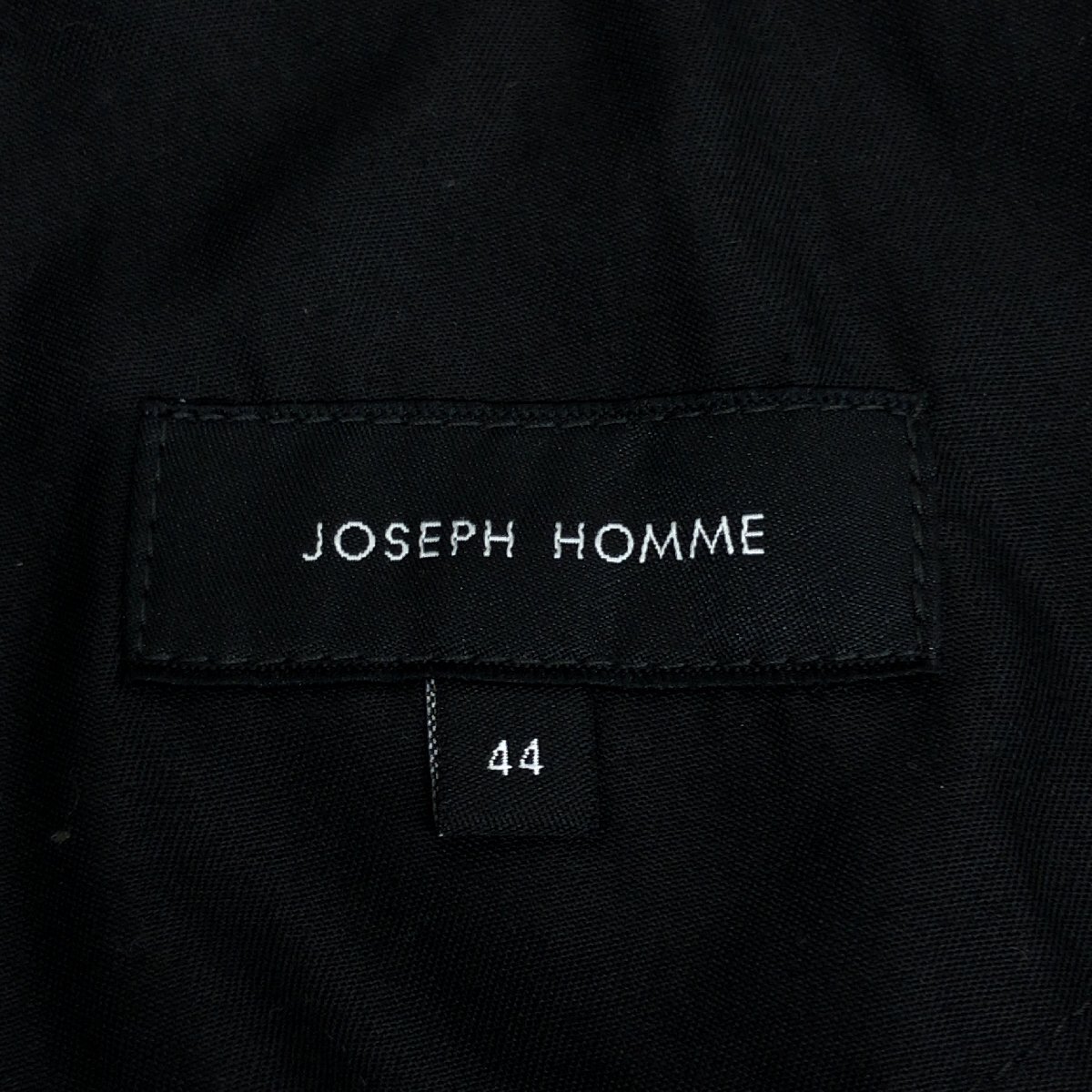 JOSEPH HOMME ジョゼフオム 吸水速乾 ドライ スラックス パンツ 44(S) 実寸w78 チャコールグレー 国内正規品 メンズ 紳士の画像3