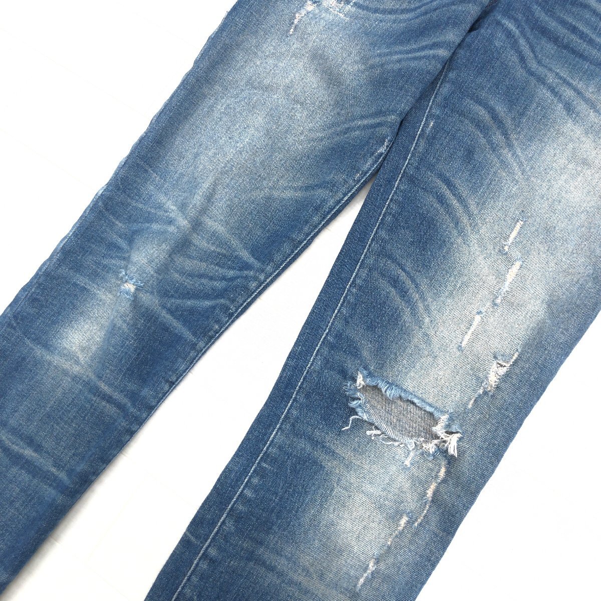  сделано в Италии DIESEL дизель Getlegg повреждение обработка стрейч Rollei z тонкий обтягивающие джинсы брюки 25 w72 темно-синий индиго джинсы 