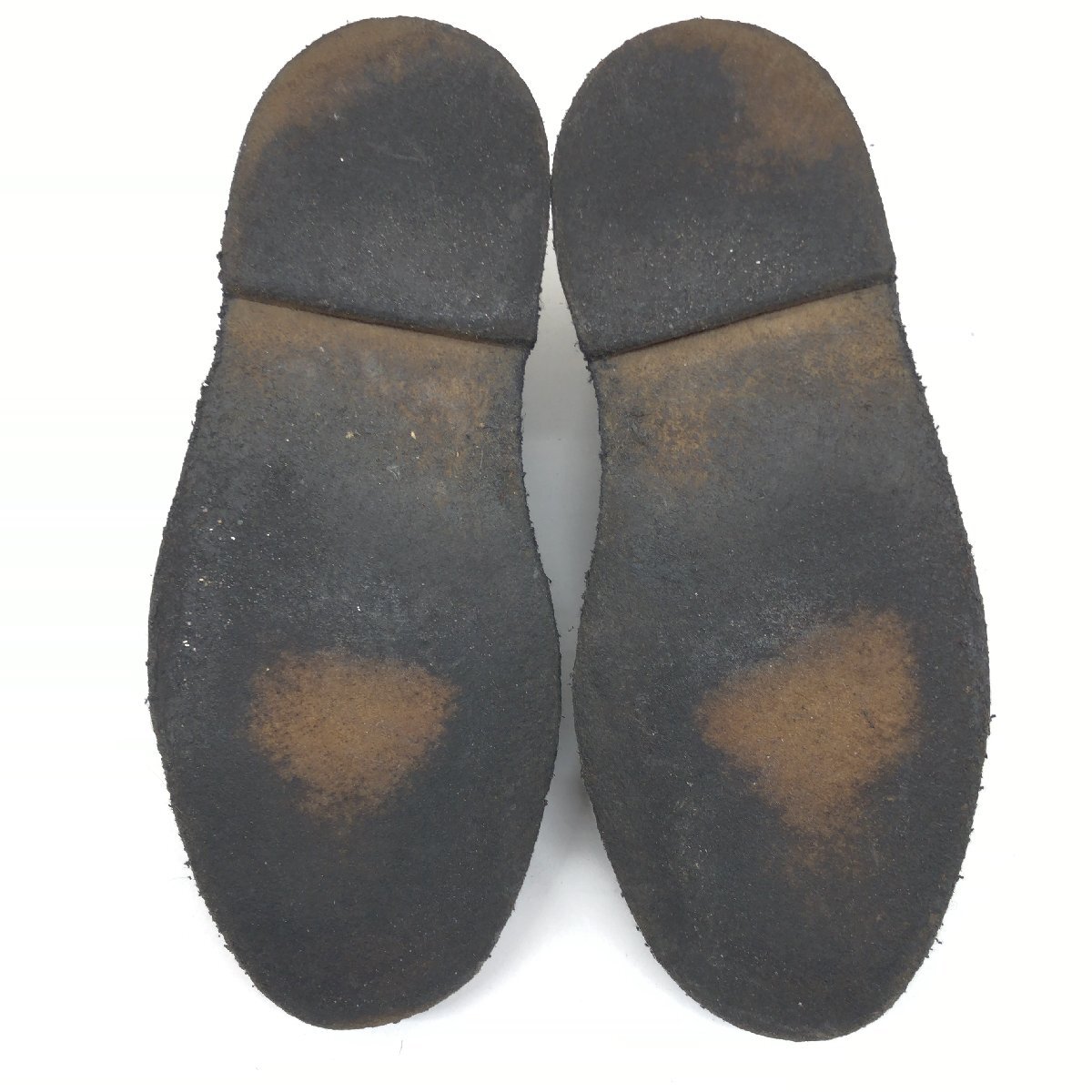 ●REGAL リーガル 本革 スエードレザー デザートブーツ 24cm 黒 ブラック チャッカブーツ レザーブーツ 革靴 メンズ 紳士の画像8