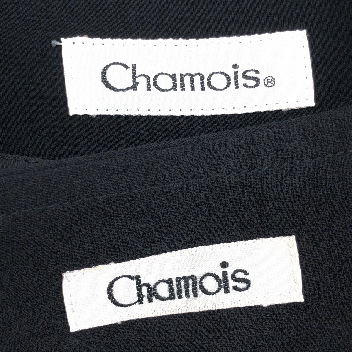 * beautiful goods Chamois car mi- frill jacket flare pants 2 point set 9(M)/40(L) black set sale ceremony suit made in Japan ji on commercial firm woman 