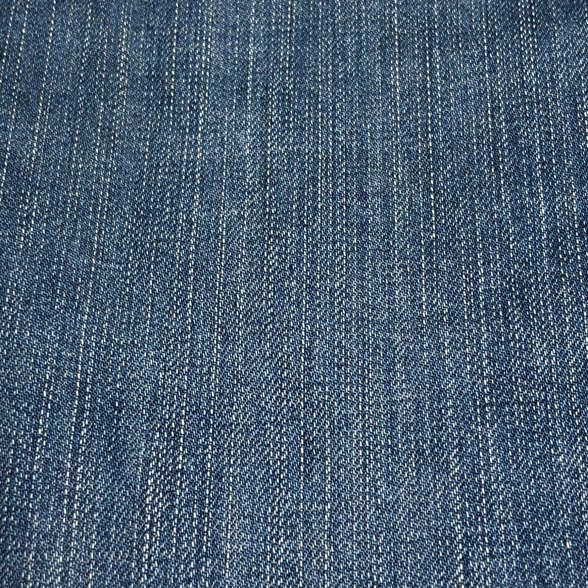 *EDWIN PREMIUM Edwin 503 USED обработка кожаный салон chi Denim брюки 32 w84 темно-синий индиго джинсы телячья кожа patch сделано в Японии внутренний стандартный товар джентльмен 
