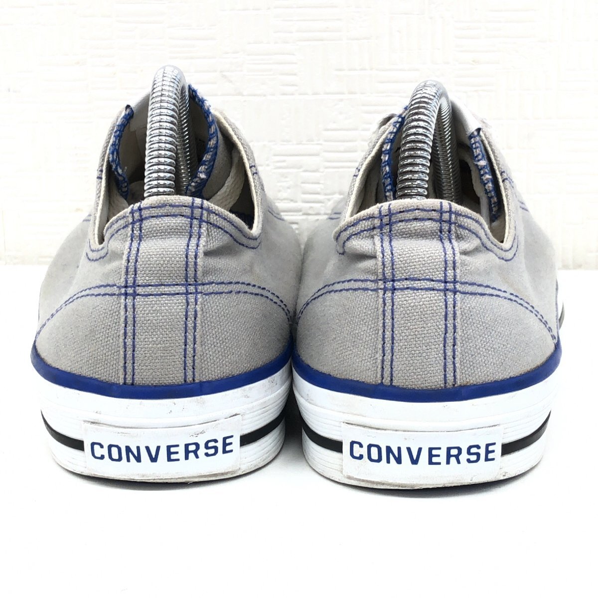 ●CONVERSE コンバース キャンバス ローカット スニーカー 24.5cm グレー系 オールスター ALL STAR ユニセックス レディース メンズ_画像4